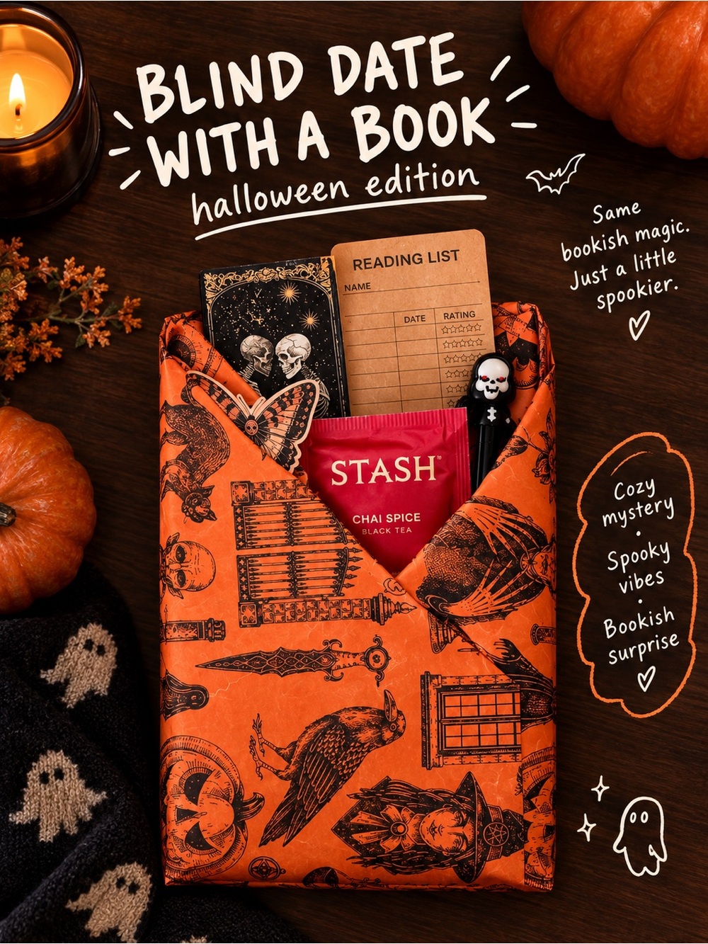 Blind Date with a Book: Halloween Edition 🎃📚🕸️